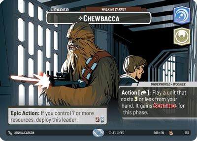 Chewbacca - Walking Carpet (Showcase)