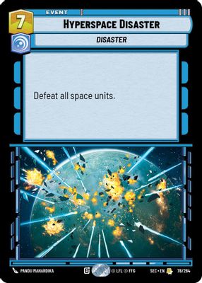 Hyperspace Disaster