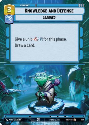 Knowledge and Defense (Hyperspace)