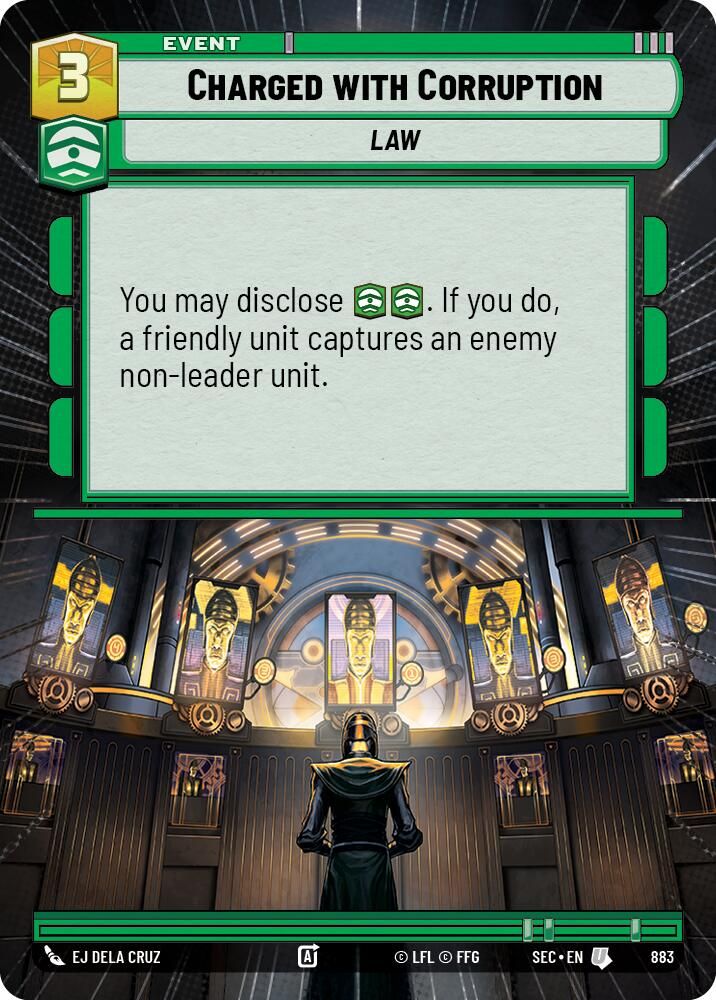 Charged with Corruption (Hyperspace Foil)