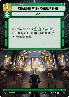 Charged with Corruption (Hyperspace Foil)