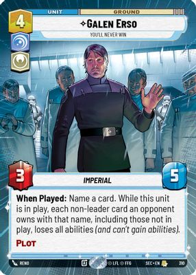 Galen Erso - You'll Never Win (Hyperspace)