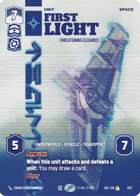 First Light - Threatening Elegance (Prestige)