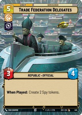 Trade Federation Delegates (Hyperspace)