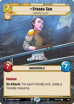 Synara San - Harboring a Secret (Hyperspace)