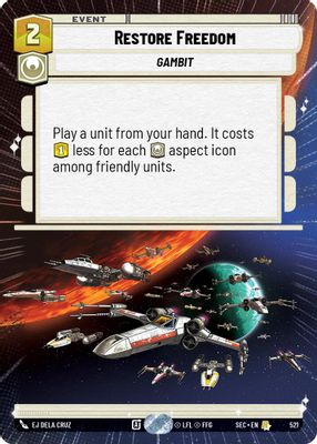Restore Freedom (Hyperspace)
