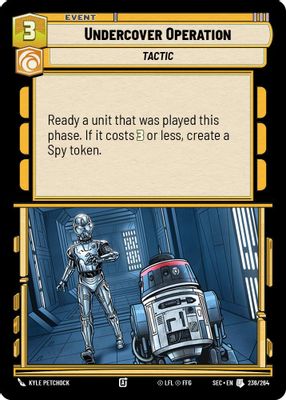 Undercover Operation