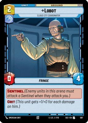 Lobot - Cloud City Coordinator (Foil)