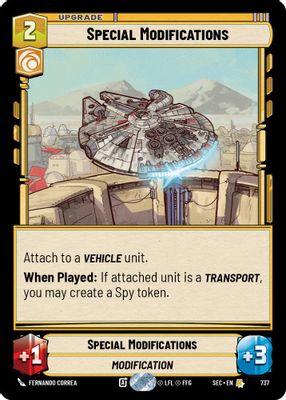 Special Modifications (Foil)