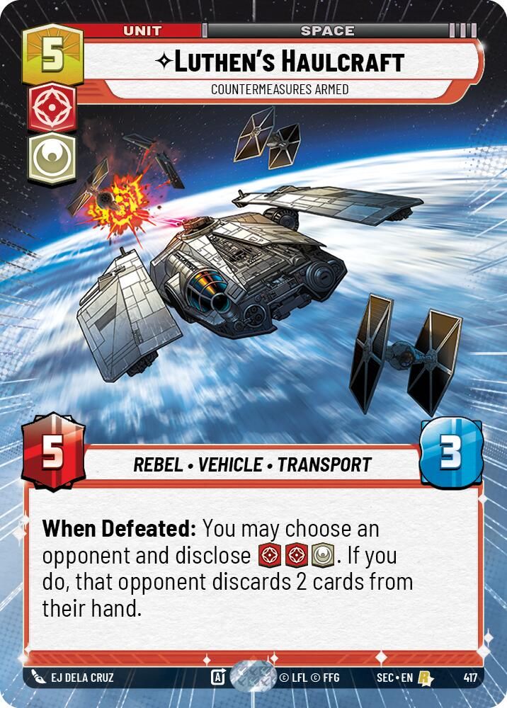 Luthen's Haulcraft - Countermeasures Armed (Hyperspace)