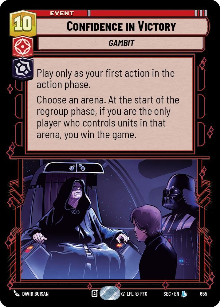 Confidence in Victory (Foil)