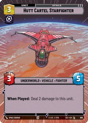 Hutt Cartel Starfighter (Hyperspace Foil)