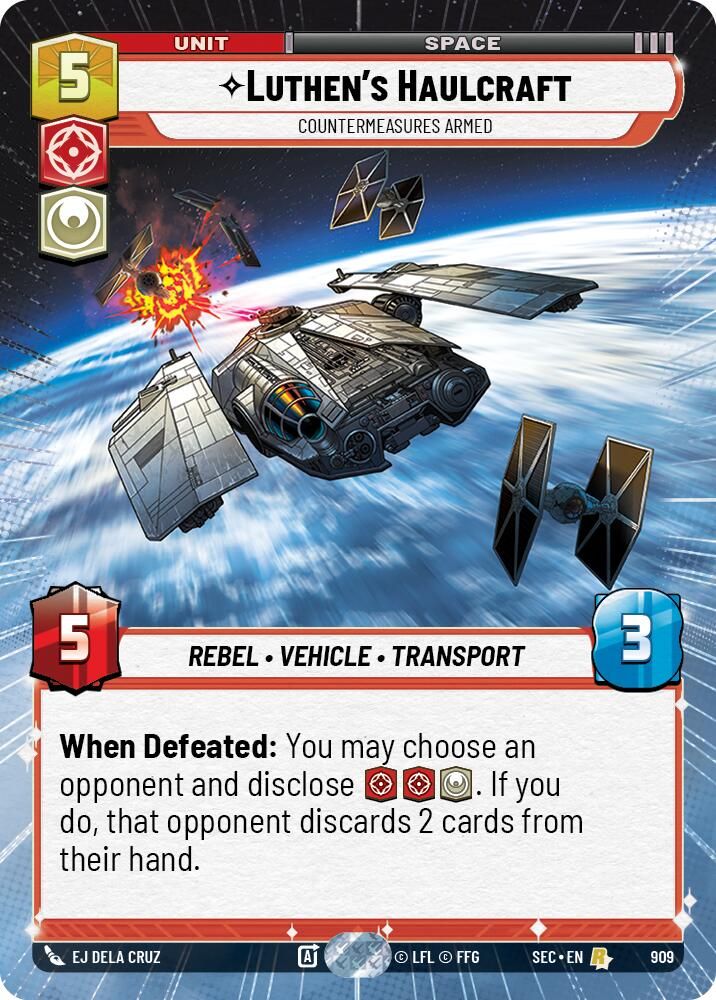Luthen's Haulcraft - Countermeasures Armed (Hyperspace Foil)
