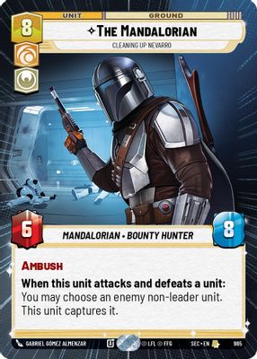 The Mandalorian - Cleaning up Nevarro (Hyperspace Foil)