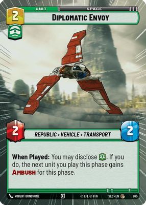 Diplomatic Envoy (Hyperspace Foil)