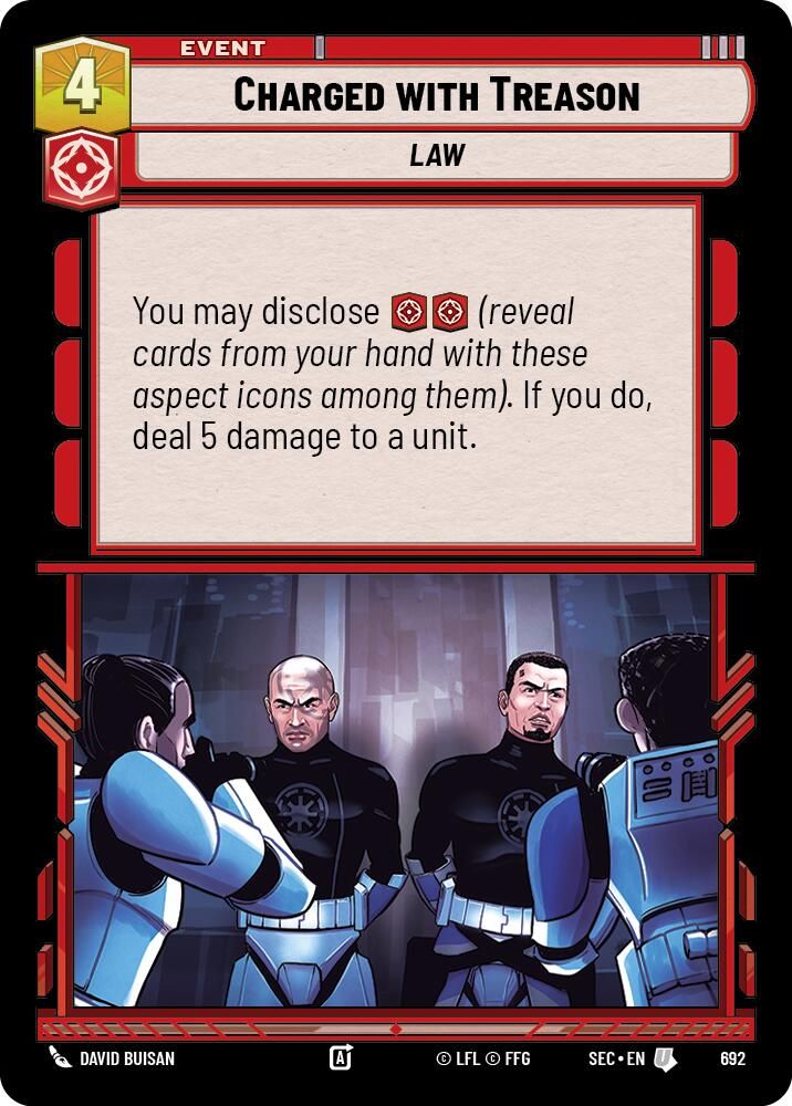 Charged with Treason (Foil)