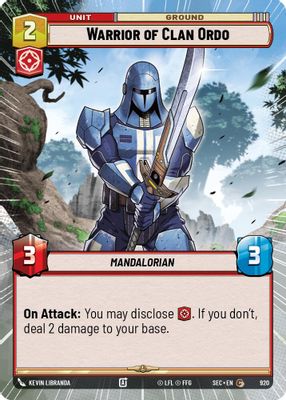 Warrior of Clan Ordo (Hyperspace Foil)