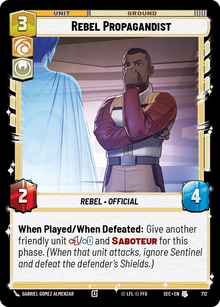 Rebel Propagandist (Foil)