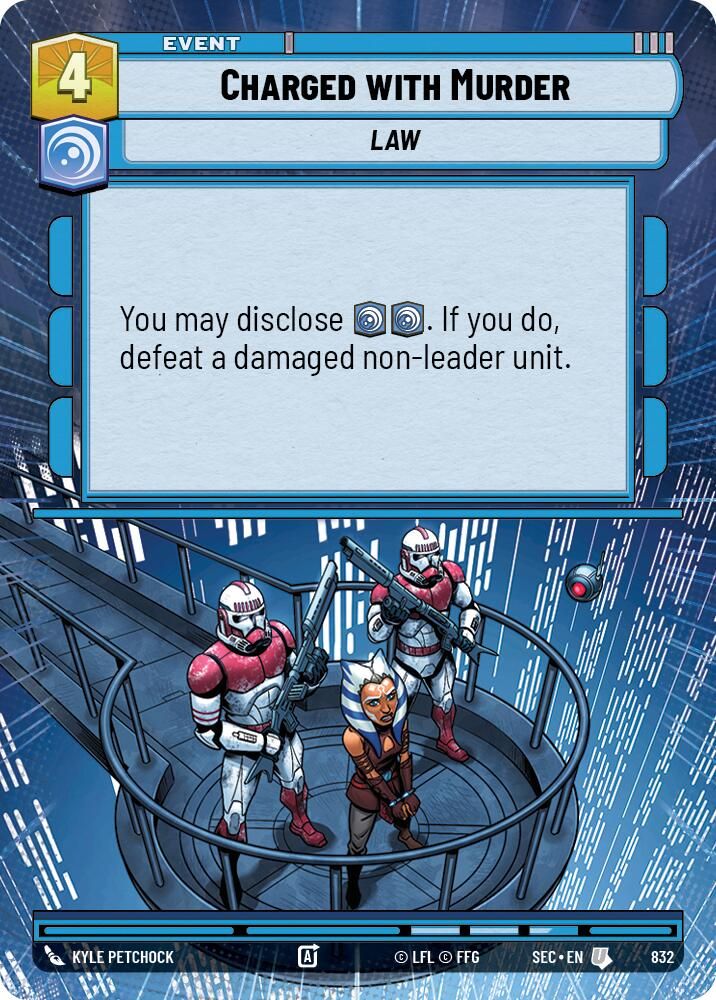 Charged with Murder (Hyperspace Foil)