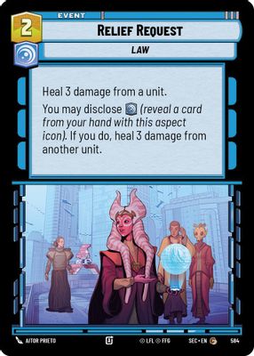 Relief Request (Foil)