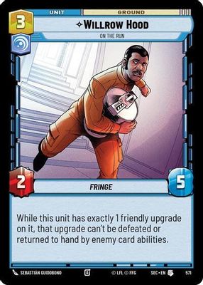 Willrow Hood - On the Run (Foil)