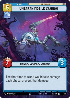 Umbaran Mobile Cannon (Hyperspace Foil)
