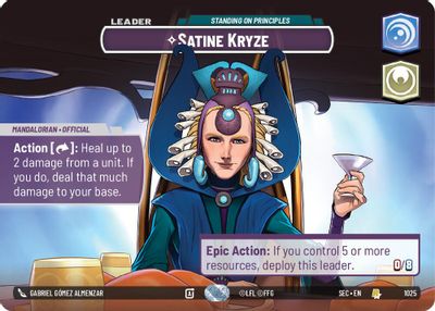 Satine Kryze - Standing on Principles (Showcase)