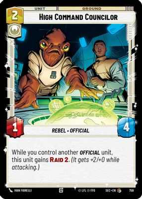 High Command Councilor (Foil)