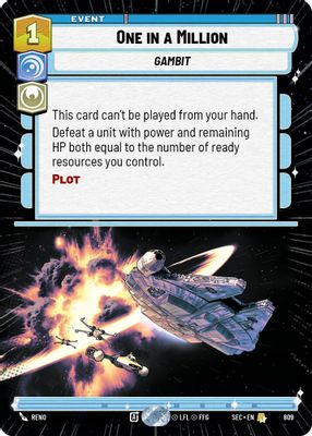 One in a Million (Hyperspace Foil)