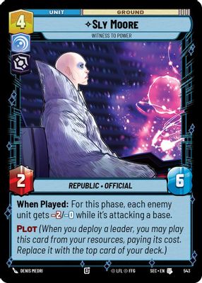 Sly Moore - Witness to Power (Foil)