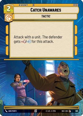 Catch Unawares (Hyperspace Foil)