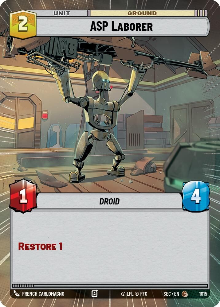 ASP Laborer (Hyperspace Foil)