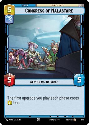 Congress of Malastare (Foil)