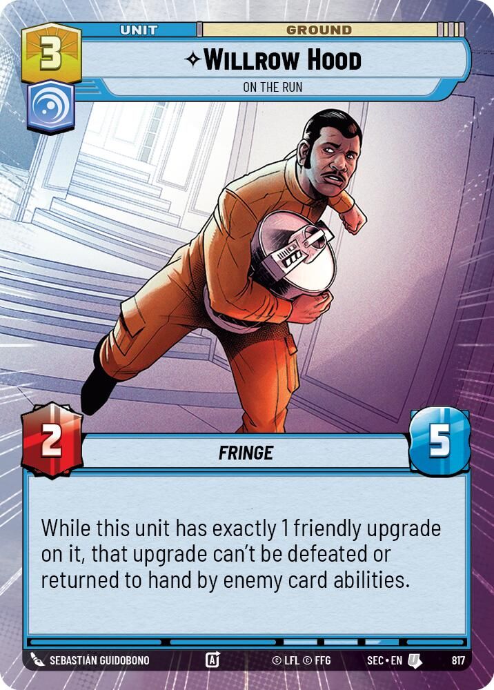 Willrow Hood - On the Run (Hyperspace Foil)