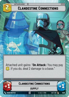 Clandestine Connections (Hyperspace Foil)