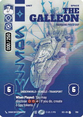 The Galleon - Marauding Pirate Ship (Serialized)