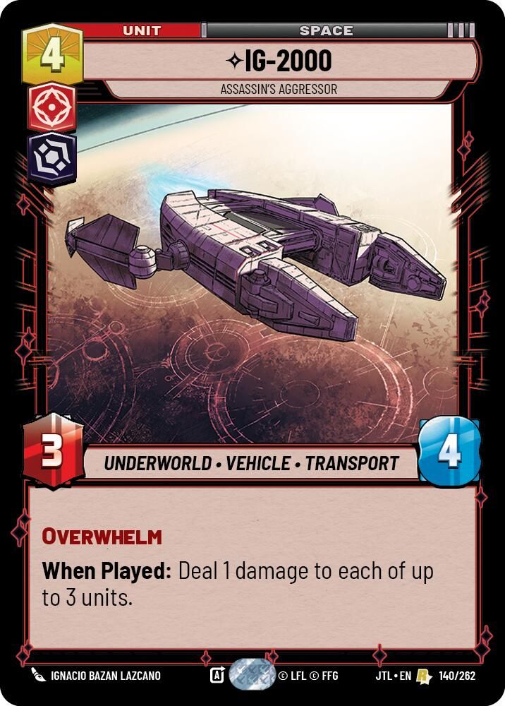 IG-2000 - Assassin's Aggressor