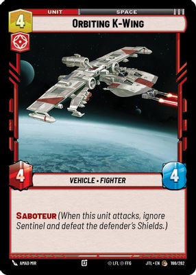 Orbiting K-Wing