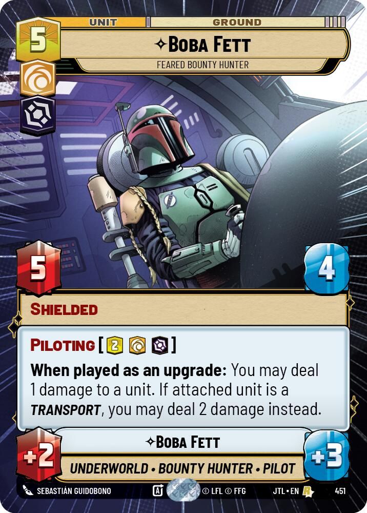 Boba Fett - Feared Bounty Hunter (Hyperspace)