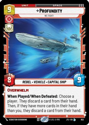 Profundity - We Fight! (Foil)