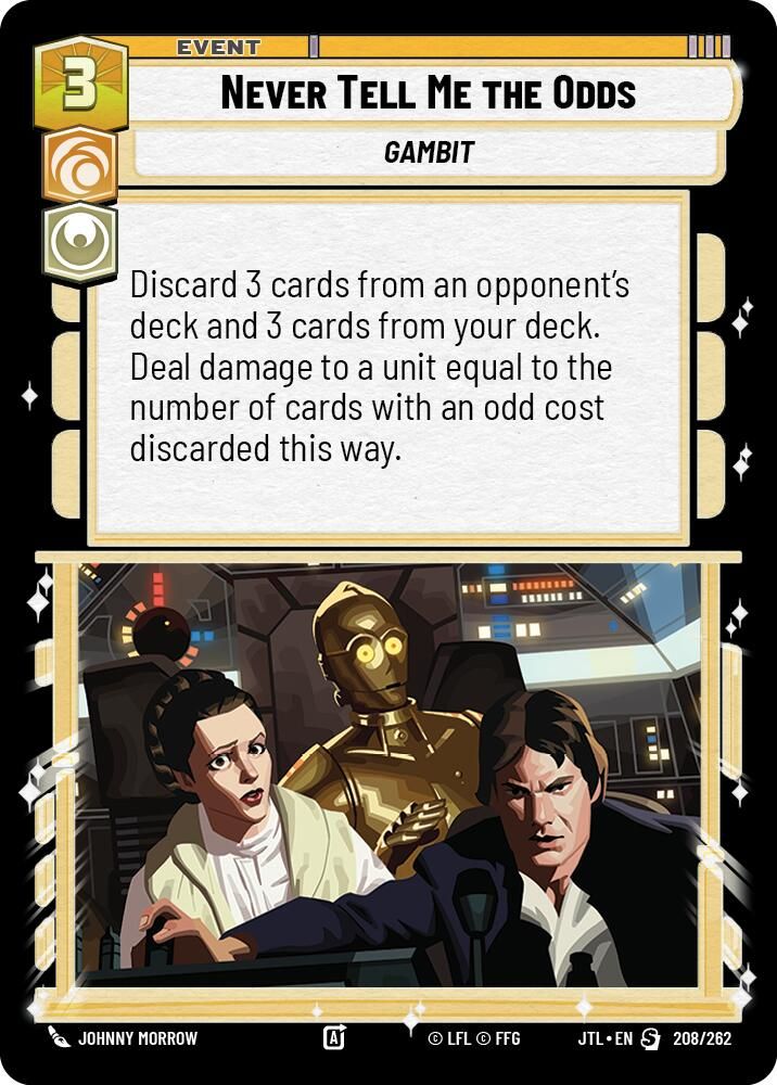 Never Tell Me the Odds