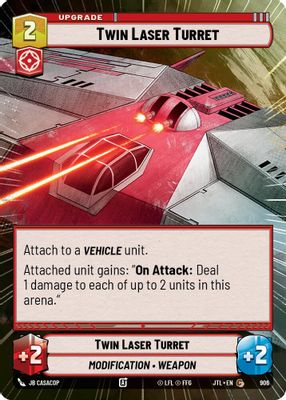 Twin Laser Turret (Hyperspace Foil)