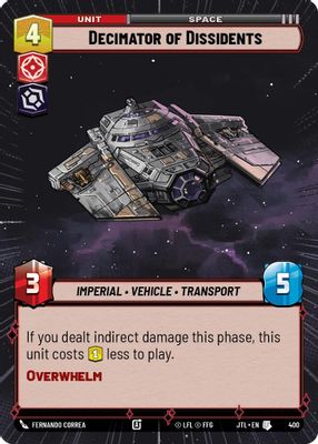 Decimator of Dissidents (Hyperspace)