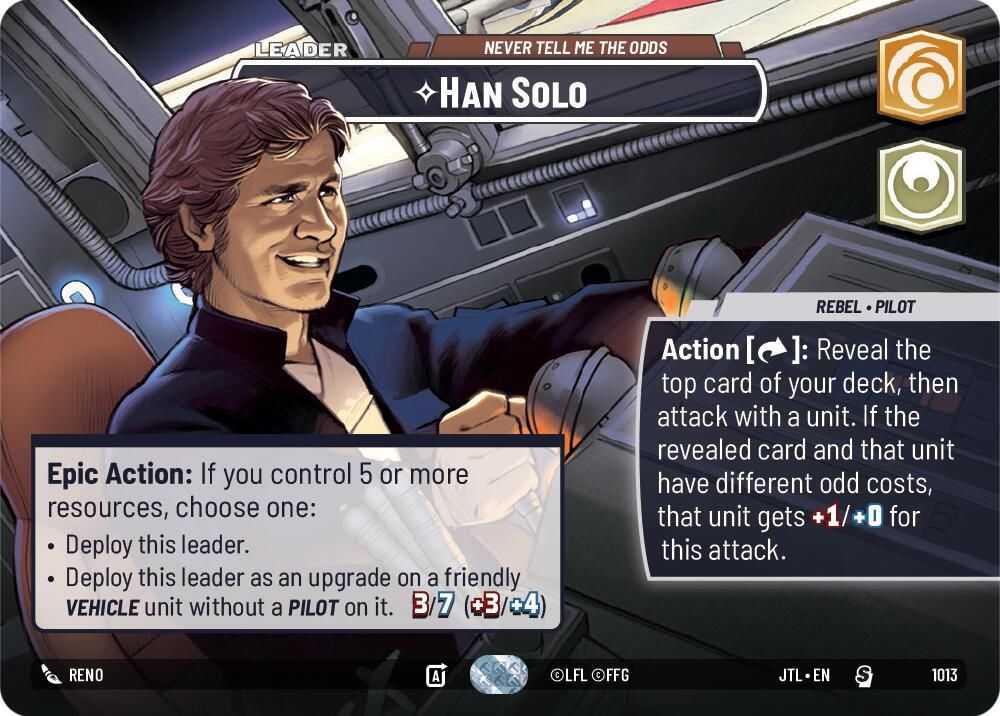 Han Solo - Never Tell Me the Odds (Showcase)