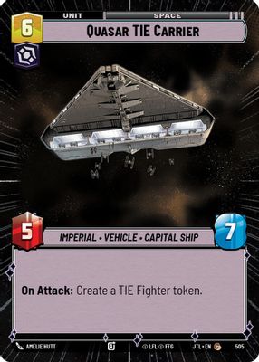 Quasar TIE Carrier (Hyperspace)