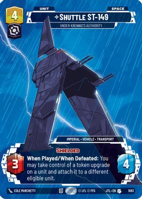 Shuttle ST-149 - Under Krennic's Authority (Prestige Foil)
