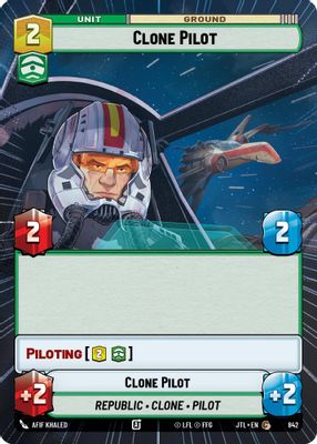 Clone Pilot (Hyperspace Foil)