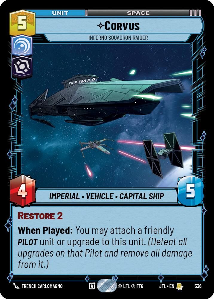 Corvus - Inferno Squadron Raider (Foil)