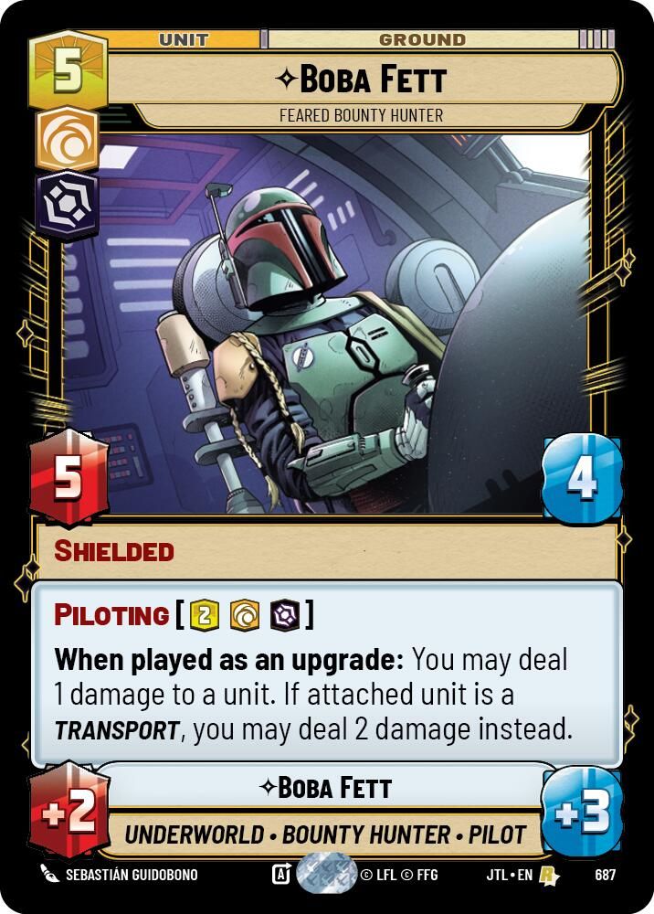 Boba Fett - Feared Bounty Hunter (Foil)