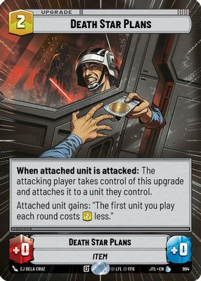 Death Star Plans (Hyperspace Foil)